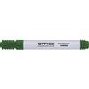 OFFICER PRODUCTS Office Products - Pennarello per lavagna bianca, punta rotonda, tratto 1-3 mm, colore verde, cancellabile a secco, inchiostro non tossico a base di alcool senza xsylen e toluolo, 1 pezzo