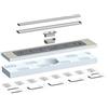 LUX ELEMENTS LTUBE95008, Grigio, 90 x 20 cm, Rinne 65 cm