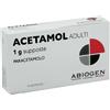 Abiogen ACETAMOL 1 g Adulti Supposte 10 pz per adulti