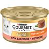 Gourmet Gold Tortini Cat Lattina Multipack 24x85G SALMONE