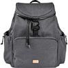 Béaba, Borsa Fasciatoio, Zaino Fasciatoio, Grande Capacità 22L, 13 Tasche Portaoggetti, Vari Accessori, Ottimo Comfort, Impermeabile, Borsa Vancouver, Grigio Scuro