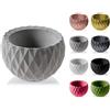 CONCRETTE - Vaso per fiori in cemento, Ø 7 cm/Ø 7,6 cm, 17 colori