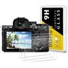 iDaPro Pellicola protettiva per Sony Alpha A7V A7 V A7R V A7RV 7R V A7M5 A7M V vetro temperato [3 pezzi] Durezza 9H Antigraffio Anti-Impronte