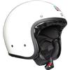 Agv casco vintage jet X70 - Metal White taglia S
