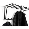 M2 Kollektion Vigo 2 - Appendiabiti in metallo, 79 x 45 x 40 cm, colore: Nero
