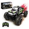 DEERC DE44 1:16 Scala telecomando Monster Truck con nebbia nebbia, Dual Motors Off Road RC auto, 4WD Rock Crawler con luci LED, 70+ Min Play, Veicolo giocattolo per ragazzi ragazze e adulti