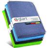 Glart Strofinacci, panno asciugatura 70x40 cm, asciugamano in microfibra, asciugamano waffle, asciugamani assorbenti per vetro, cucina, stoviglie, bagno