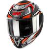 Givi casco integrale 50.9 Atomic - NeroOpaco/Argento/Rosso taglia S