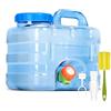 RUYI Tanica per acqua con rubinetto e tappo a vite, tanica per acqua potabile, senza BPA, serbatoio portatile con manico per roulotte, picnic, escursioni (aggiornamento 7,5 l), 24 * 20 * 23 cm