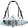 YONGZHAO Tracolla per SUP, morbida tracolla per kayak, lunghezza regolabile con accessori in metallo per il trasporto di canoa paddle board