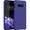 kwmobile Custodia Compatibile con Samsung Galaxy S10e Cover - Back Case per Smartphone in Silicone TPU - Protezione Gommata - blu viola