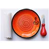 JOSKO Produkte 2739 - Set di piatti grattugiati, in ceramica, colore: Arancione
