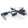 CORDIAL - ELEMENTS EI 0.45 RR Cavo Sbilanciato Patch, Jack TS (Mono) Angolato/Jack TS (Mono) Angolato 45 cm