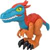 Fisher-Price Imaginext - Imaginext Jurassic World Dominion, Piroraptor XL, dinosauro giocattolo alto circa 25 cm, snodato, per gioco di finzione, giocattolo per bambini 3+ Anni, HKG14