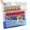 Toys Garden DARDI DI RICARICA IN BLISTER : PROIETTILI COMPATIBILI CON BLASTER GUN | SET DA 20 PEZZI