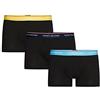 Tommy Hilfiger Boxer Uomo, 3 Pezzi, Nero, S