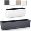 Lechuza Fioriera Balconera Color Lechuza a Riserva d'Acqua cm 50, 80, 100