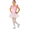 Rubie's vestito ufficiale Barbie Ballerina, per bambini, taglia S, 3-4 anni