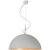 In-es.artdesign Mezza Luna 1 Cemento sospensione