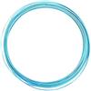 Vaessen Creative Filo di Ferro Modellabile Piatto da 5 m x 1 mm x 3,5 mm Turquoise (Blu) - Filo Flessibile per Creazioni Floreali, Realizzazione di Gioielli e Modellismo
