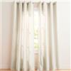 Exclusive Home Loha - Coppia di tende in lino con occhielli superiori, 137,2 x 243,8 cm, avorio
