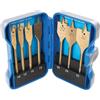 Silverline Tools 279870 Titanium Coated Flat bit set 10 - 32 mm Set da 7 pezzi