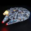 YEABRICKS Kit Luci a LED per-75257 Star Wars Millennium Falcon Modello da Costruire (esclusi i kit di costruzione)