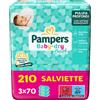 Paniate - Pampers Salviettine Baby Dry Fresh 500 pezzi (10