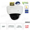 Dahua IPC-HDBW7842H-Z-S2 - Telecamera Da Esterno Videosorveglianza IP PoE Dahua 4K Dome 8 Mpx Wizmind IR AI IVS Allarme