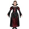 W WIDMANN MILANO Party Fashion - costume da vampiro per bambini, vestito, succhiasangue, gotico, in maschera, Halloween