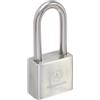 Magmaus® PDE40 Lucchetto Antiscasso Alta Sicurezza, Serratura per Cancello Esterno e Lucchetti 40mm con 3 Chiave, Acciaio e Lega di Boro per Catena e Garage, Ideale per Armadietto e Palestra e Catena