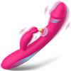 Yotcoc 3 in 1 Vibratore Sessuale Rabbit per Donna Punto g Squirting con 25 Modalità, Giocattoli Sex toys per Clidoride