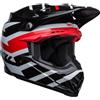 BELL Casco Bell Moto-9S Flex Banshee nero rosso