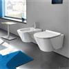 Catalano Sanitari Sospesi Catalano Zero 55 vaso New flush, bidet e coprivaso rallentato