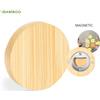 Cucina personalizzati Apribottiglie calamita in bamboo Betriok personalizzate o neutre