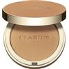 Clarins Ever Matte Compact Powder 10 g Cipria compatta impercettibile e coprenza modulabile - Opacizza e uniforma l'incarnato 05-Medium Deep