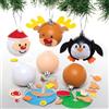 Baker Ross Kit di palline di Natale - Confezione da 6, fai la tua pallina di Natale, kit di decorazioni natalizie (FC176)