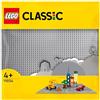 LEGO Classic Base Grigia, Tavola per Costruzioni Quadrata con 48x48 Bottoncini, Piattaforma Classica per Mattoncini per Costruire ed Esporre i Modellini, Giochi per Bambini e Bambine da 4 Anni 11024