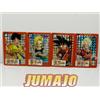 Jumajo DBZ lot 4 cartes Dragon Ball Z : goku goten C-18 Videl
