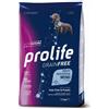 Zoodiaco Crocchette per cani Prolife grain free sensitive sogliola e patate adult mini 7 Kg