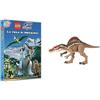 Universal Lego Jurassic World - La Fuga Di Indominus + Jurassic World- Spinosauro Morso Estremo, Dinosauro Snodato con Pulsante di Attivazione, Giocattolo per Bambini 4+Anni, HCK57