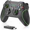 YCCSKY Controller wireless Xbox per Xbox One/Series X|S Elite Controller/PC con caricabatteria, gamepad wireless 2,4 G con doppia vibrazione, Bluetooth Gamepad Joystick