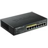 D Link Switch di rete 8 porte SOHO 1G Poe+ Black DGS 1008P
