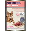Premiere Meat Menu Kitten Lattina 400G MANZO E CUORE TACCHINO