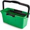 Unger QB12B - Secchio 12 L Verde con Ripiani