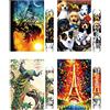 LinPuzzle Mini puzzle per adulti (confezioni da 4) Puzzle a doppia faccia con progetto di riferimento, micro puzzle, viene fornito con pinzette per piccoli puzzle, adatto come regalo