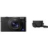 Sony RX100 VII - Fotocamera Digitale Compatta Premium & dia in finta pelle per Fotocamere Digitali Compatte Sony Serie Rx100, Nero