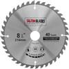 Saxton Blades TCT21640T Saxton TCT Lama circolare per legno 216 mm x 30 mm foro x 40T per Bosch Makita DeWalt