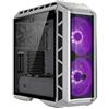 Cooler Master MasterCase H500P Mesh White Case per PC 'E-ATX, ATX, mATX, mini-ITX, RGB LED, Pannello Laterale in Vetro Temperato' MCM-H500P-WGNN-S00