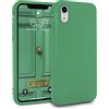 MyGadget Cover per Apple iPhone XR - Custodia Protettiva in Silicone Ultra Morbido - Case TPU Flessibile - Protezione Antiurto & Antigraffio - Verde Smeraldo